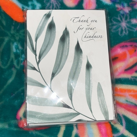 Blank-Inside Greeting/Thank You Cards w/ Envelopes - Picture 6 of 7